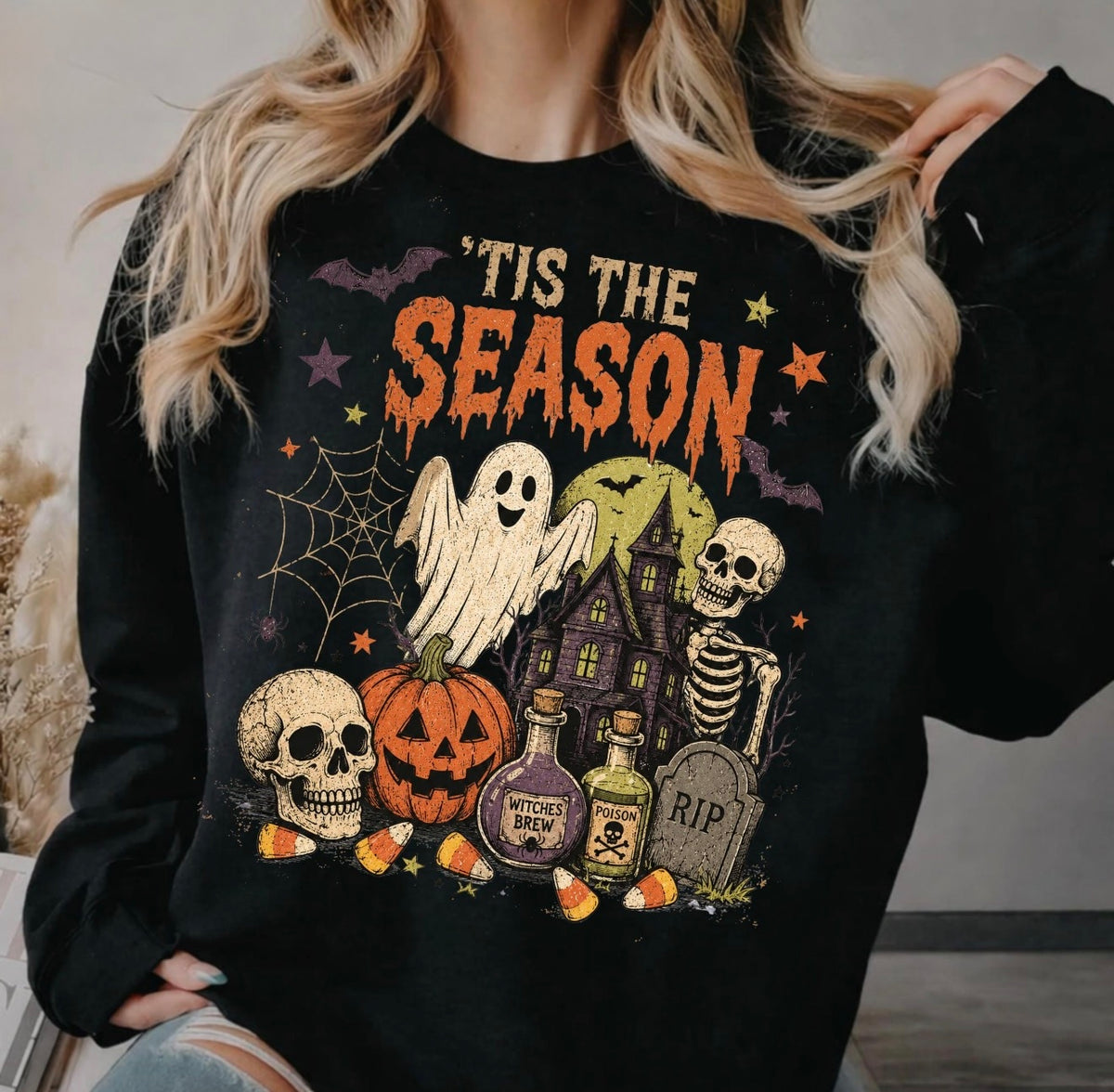 ’Tis the Season Halloween Sweatshirt